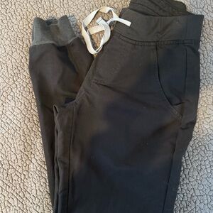 Figs Black Ankle Pants